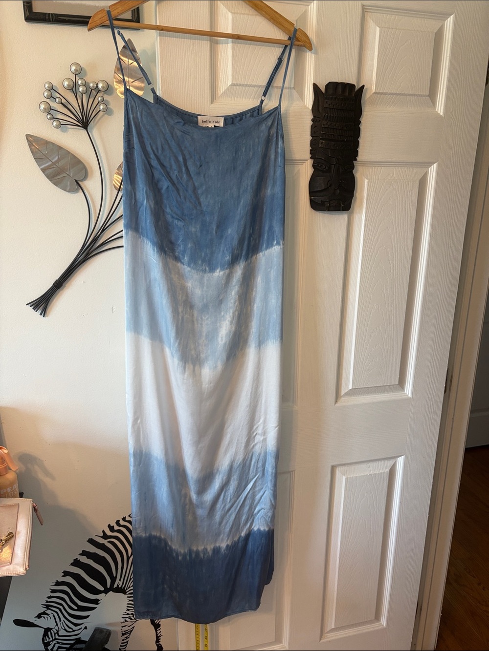 Bella Dahl Blue Ombre Maxi Slip Skirt